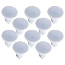 Pack 10 Bombillas LED GU10 7W 520Lm 6000ºK 10 40.000H [SKY-GU10-7W-CW-PK10-AP]