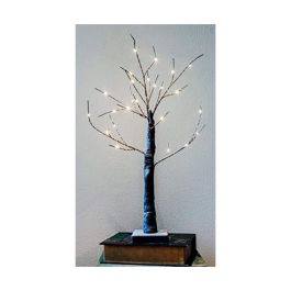 Edm Árbol 3D Sakura 60 cm 24 Leds Luz Cálida a Pilas Decoración
