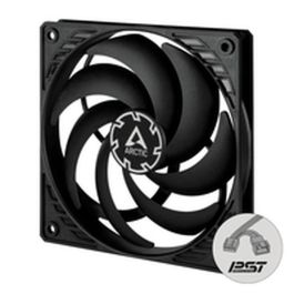 ARCTIC P12 SLIM PWM PST Ventilador 120mm para Carcasa PC, 300-2100 RPM, Silencioso (0.3 Sonio), PWM PST
