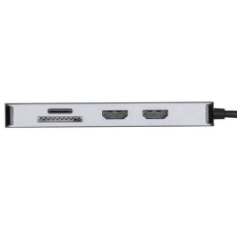 Targus DOCK423EU Replicador de Puertos USB-C 3.2 Gen 1 Base para Portátil, 100W PD, HDMI, Lector SD/MicroSD, Ethernet, Plata Targus DOCK423EU Replicador de Puertos USB-C 3.2 Gen 1 Base para Portátil, 100W PD, HDMI, Lector SD/MicroSD, Ethernet, Plata