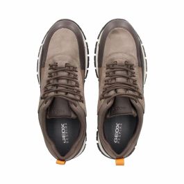 Zapatillas Casual Hombre Geox Doray Abx Dk Marrón