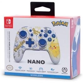 Power A Mando Inalámbrico NSGP0063-01 para Nintendo Switch Pikachu School Days
