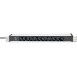 Digitus PDU 1U Regleta 12xC13 Salidas 230V/16A Negro