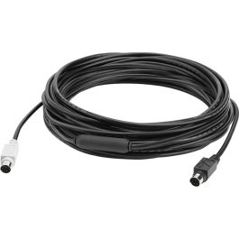 Logitech 939-001487 Cable de extensión para Logitech GROUP 10m, conectores 6-p Mini-DIN Macho, color Negro