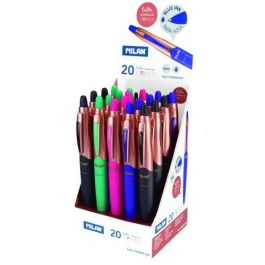 Boligrafo Milan Retractil Capsule Ballpen Copper Azul Expositor De 20 Precio: 21.99000034. SKU: B13L8CEALL