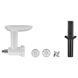 Kitchenaid 5KSMFGA Accesorio Picadora de Carne para Triturar Carne, Pescado, Verduras, Queso y Pan para Hamburguesas, Croquetas, Patés