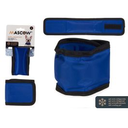 Collar Refrigerante para Perro Mascow - 30 cm, Azul/Negro, Poliéster (20 Unidades) Precio: 27.69000058. SKU: S3610173