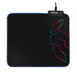 Krom NXKROMKNTRGB Alfombrilla Gaming Knout RGB con Iluminación LED RGB, Superficie de Tela de Alto Deslizamiento 320x270x3 mm Precio: 13.89000019. SKU: S0223904