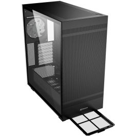 Sharkoon Rebel C50 RGB ATX Full Tower, Chasis PC Negro con Iluminación Multi RGB, Compatible ATX/Micro ATX/Mini-ITX