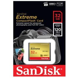 Sandisk 32GB Extreme memoria flash CompactFlash Sandisk 32GB Extreme memoria flash CompactFlash