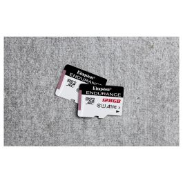 Kingston High Endurance Tarjeta MicroSDXC 128GB Clase 10 UHS-I U1 A1 Velocidad Lectura 95MB/s
