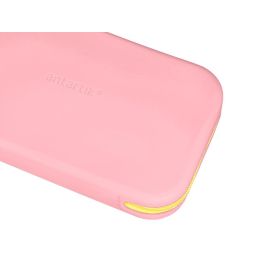 Estuche Portatodo Antartik Tropical Dive Silicona Soft Rectangular 190x120x25 mm Rosa Chicle