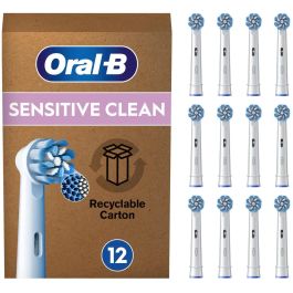 Oral-B Cabezales Sensitive Clean Extrasuave para Cepillo Eléctrico, Pack 12 Unidades, Color Blanco Precio: 46.0768. SKU: B1FD9GHC6E