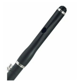 Pearl Flute Flautín Piccolo Pearl Quantz Pfp105E Cabeza y cuerpo de grenaditte, mecanismo de Mi, funda, estuche, kit limpieza
