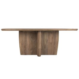 Mesa de Comedor Home ESPRIT Natural madera de teca 220 X 110 X 78 cm