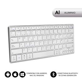 SUBBLIM Teclado Keyboard Advance Compact Silver SUBBLIM Teclado Keyboard Advance Compact Silver