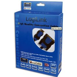 LogiLink Cable HDMI a DVI 18+1pin 5m v1.4 Conectores Macho/Macho