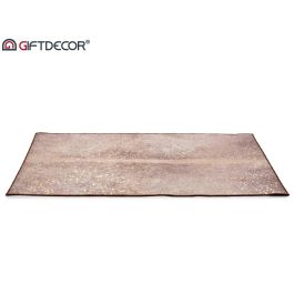 Alfombra Marrón 133x190 cm con manchas doradas - Giftdecor (9 Unidades) Alfombra Marrón 133x190 cm con manchas doradas - Giftdecor (9 Unidades)