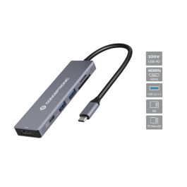 Conceptronic Docking Station USB Tipo C 6 en 1 con HDMI 4K, USB-C PD 100W, USB 3.0, SD/TF - Compatible con Windows, Mac, Chrome OS Precio: 31.50000018. SKU: B1EPWTPZRR