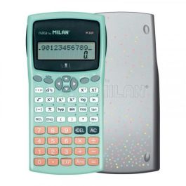 Milan m240 silver Calculadora Científica 240 Funciones 10+2 Dígitos Pantalla 2 Líneas Verde Turquesa con Tapa Protectora Precio: 16.78999993. SKU: S7906408