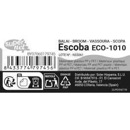 Inde Escoba Eco-1010 Supernet, Dimensiones: 28,4 cm (Largo) x 11,9 cm (Alto) x 8 cm (Ancho), Peso: 6,19 kg (24 Unidades)