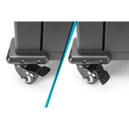 Digitus Armario de carga móvil para 16 tablets hasta 14'' USB-A, Metal, Negro con 4 ruedas