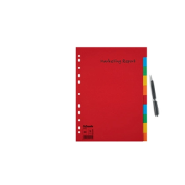 Separadores Esselte Multicolor Cartón (10 Unidades)