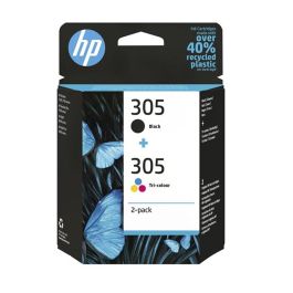HP Tinta Pack Negro + Tricolor Nº 305 para Deskjet 2320, 2700 Series, 2710, 2720, 2721, 2722, 2723, Plus 4100 Series, Envy 6000 Series, Pro 6400 Series Precio: 27.78999982. SKU: S5612266