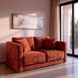 Sofá 2 Plazas Teja Tejido-Madera 165 X 96 X 86 cm Precio: 859.50000059. SKU: B1B6G9G3YP