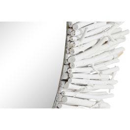 Espejo Mediterraneo DKD Home Decor Blanco 5 x 120 x 120 cm (2 Unidades) Espejo Mediterraneo DKD Home Decor Blanco 5 x 120 x 120 cm (2 Unidades)
