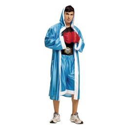Disfraz boxeador pantalón, camiseta, batín con capucha y guantes talla XL Precio: 30.32744. SKU: B18S34FNFZ