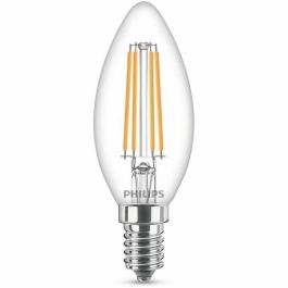 Philips Bombilla LED Equivalente 60W E14 Blanco cálido No regulable, Vidrio