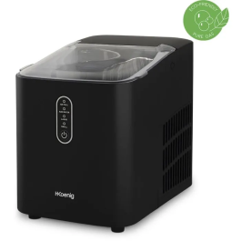 Hkoenig KUB14 Máquina de Hielo 12 kg 1L 120 W Negro