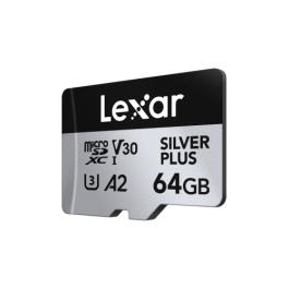 Tarjeta Micro SD Lexar Lexar Professional SILVER PLUS 64 GB Precio: 14.12675. SKU: B14V98S8VC