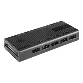 Mars gaming MF3DPROKIT Kit 4x Ventiladores 120mm ARGB con Hub y Mando RF para PC, Refrigeración y Diseño para Gaming