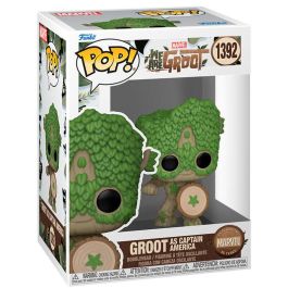 Figura POP Marvel We Are Groot - Groot as Capitan America Precio: 16.89000038. SKU: B17QW4SFHM