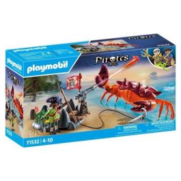 Playmobil 71532 Batalla del Cangrejo Gigante Pirates Set de Juego - Incluye Pirata con Cañón, Cangrejo con Pinza Moviéndose, Aventura para Niños +4 años Precio: 25.4999998. SKU: B1DG5L6GJH