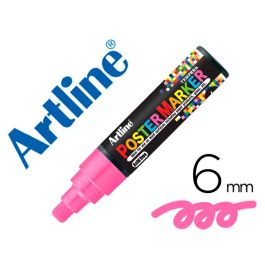 Rotulador Artline Poster Marker Epp-6-Ros Flu Punta Redonda 6 mm Color Rosa Fluor Precio: 5.4449996128. SKU: B1DM2ZA686