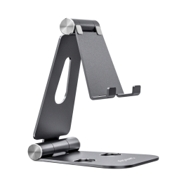 AISENS - SOPORTE DE SOBREMESA TAMAÑO XL AJUSTABLE (2 PIVOTES) PARA MOVIL / TABLET, GRIS Precio: 7.49999987. SKU: S8425980