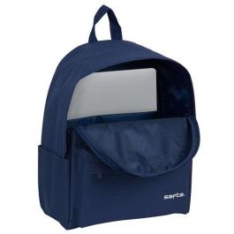 Cartera Escolar Safta Day Pack Ordenador 14,1-' Basic Azul Marino 310x160x400 mm Cartera Escolar Safta Day Pack Ordenador 14,1-' Basic Azul Marino 310x160x400 mm