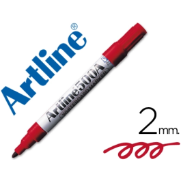 Artline EK-500 Rotulador para Pizarra Blanca Punta Redonda 2 mm Recargable Tinta Antisedo Color Rojo Precio: 20.50000029. SKU: B1AL22QLCQ