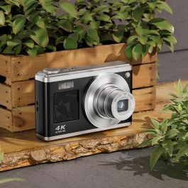 AgfaPhoto DC9200 Cámara Digital Compacta Multifunción Realishot 24MP 4K Video, Zoom Óptico 10x, Sensor CMOS, Negra