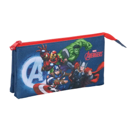 Safta Bolso Escolar Portatodo Triple Avengers 120x220x30 mm Precio: 12.50000059. SKU: B1AGL7AWFM