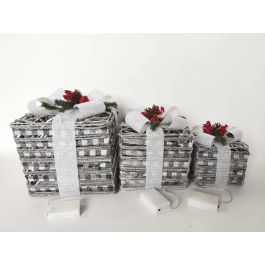 Regalo Navidad Alpina DKD Home Decor Blanco Plateado 25 x 29 x 25 cm Set de 3 Precio: 38.78999971. SKU: B19TKA5CG3