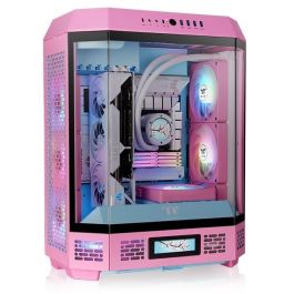 Thermaltake The Tower 600 Bubble Pink - Caja PC Midi Tower Gaming Rosa ATX/Micro ATX/Mini-ITX con Panel de Vidrio Templado
