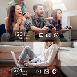 TP-Link AX1800 Adaptador WiFi 6 USB Doble Banda 1800 Mbps con Antenas para PC