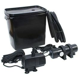 Ubbink FiltraPure 4000 Kit de Filtración para estanques <4000l Sistema de banco de gravedad con Bomba y UV-C