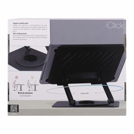 Soporte para Portátil T'NB iClick Metal Innovador y funcional Rotación de 360º Soporte para Portátil T'NB iClick Metal Innovador y funcional Rotación de 360º