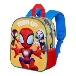 Marvel Spiderman Mochila 3D Elite Team-up Preescolar con Relieve Frontal, Bolsillo Lateral y Espalda Acolchada, 7L Amarillo Precio: 14.58999971. SKU: B1F6KAYK6K