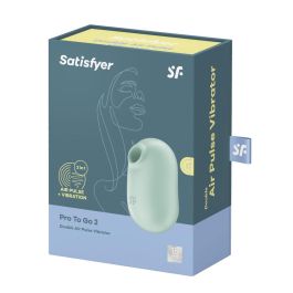 Satisfyer Pro to go 2 vibrador doble air pulse menta Precio: 30.94999952. SKU: SLC-96168